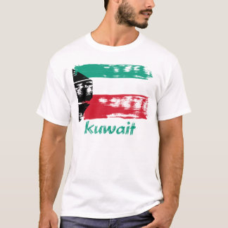 Kuwaitischer Schmutzflaggenentwurf T-Shirt