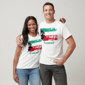 Kuwaitischer Schmutzflaggenentwurf T-Shirt (Unisex)