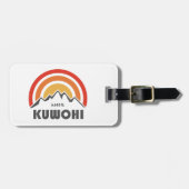 Kuwohi North Carolina Tennessee Gepäckanhänger (Vorderseite horizontal)