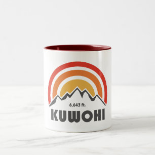 Kuwohi North Carolina Tennessee Zweifarbige Tasse