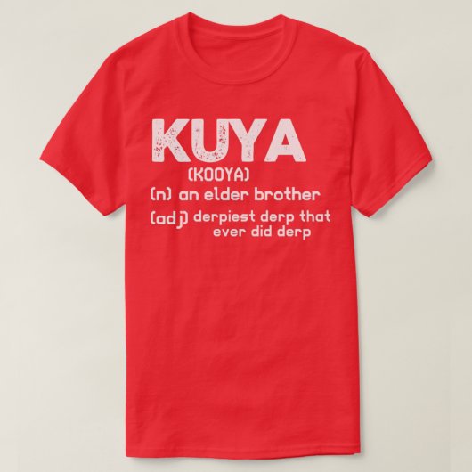 Kuya Großbruder T-Shirt (Design vorne)