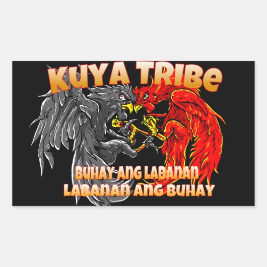 Kuya Tribe Glossy Sticker (Vorderseite)