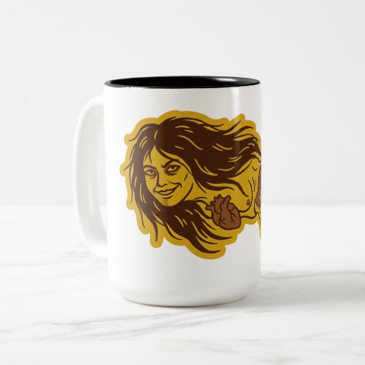 Kuyang Zweifarbige Tasse (Vorderseite Links)