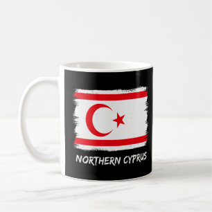 Kuzey Kibris Flag Nord Zypern Kaffeetasse