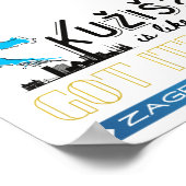 Kužiš? Zagreb Croatia  Poster (Ecke)