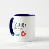 Kužiš? Zagreb Kroatien Tasse (Vorderseite Links)