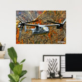 KV-22 OSPREY - Sondereinsätze Poster (Heimbüro)