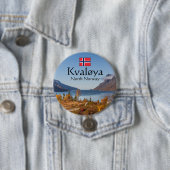 Kvaloya Insel Norwegen Button (Beispiel)