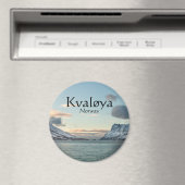 Kvaloya Island Norwegen Magnet (In Situ (Geschirrspüler))