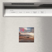 Kvaloya Norwegen Souvenir Magnet (In Situ (Geschirrspüler))