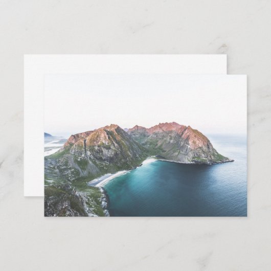 Kvalvika Lofoten Card (Vorne/Hinten)