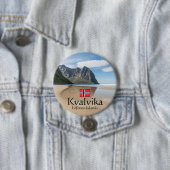 Kvalvika Lofoten Norwegen Button (Beispiel)