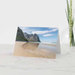 Kvalvika Lofoten Norwegen Karte