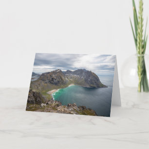 Kvalvika Lofoten Norwegen Karte