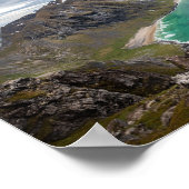 Kvalvika Lofoten Norwegen Poster (Ecke)