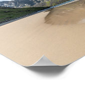 Kvalvika Lofoten Norwegen Poster (Ecke)