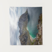 Kvalvika Lofoten Norwegen Wandteppich (Vorderseite)