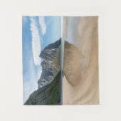 Kvalvika Lofoten Norwegen Wandteppich (Vorderseite)