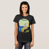 Kvarner Kroatien Bay Ansicht Green Travel T-Shirt (Vorne ganz)