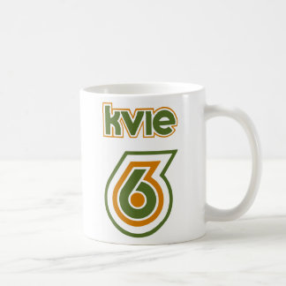 KVIE Retro Tassen-Siebzigerjahre Logo Kaffeetasse