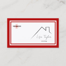 KW Colors Double Red Business Card