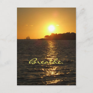 KW Sonnenuntergang Postkarte