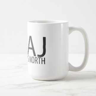 KWAJ neun Grad Nord Kaffeetasse