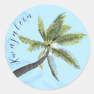 Kwaj Palm Sticker