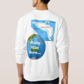 kwajalein, stolzes Mitglied der beststen Sweatshirt (Rückseite)