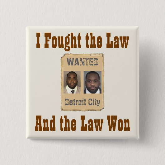Kwame - ich kämpfte das Gesetz Button (Vorderseite)