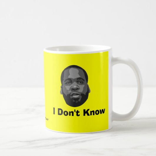 Kwame Kilpatrick:  Ich weiß nicht Kaffeetasse (Rechts)