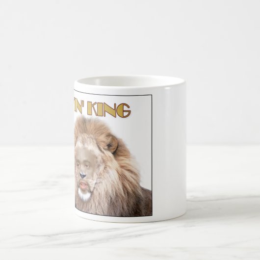 Kwame Lyin König Mug Kaffeetasse (Mittel)