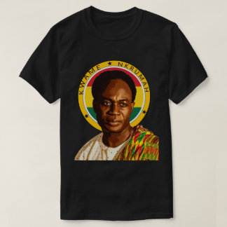 Kwame Nkrumah Panafrikanisches T-Shirt – Ghana-Shi