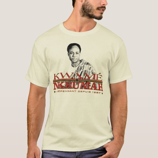 Kwame Nkrumah T-Shirt (Vorderseite)