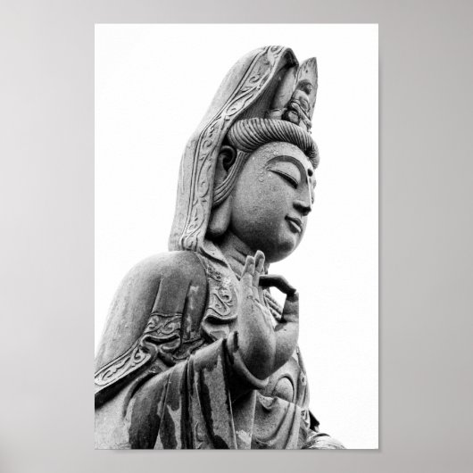 Kwan Yin Chinese Buddha Buddhist Poster (Vorne)