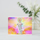 Kwan Yin Die Göttin des Mitgefühls Postkarte (Stehend Vorderseite)