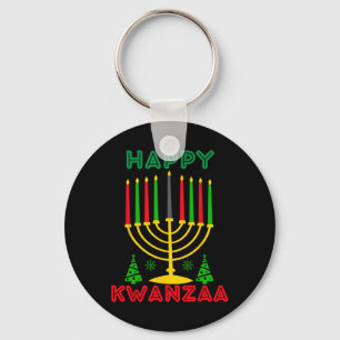 Kwanza 2024 Weihnachten Afro-Amerikanische Kinder  Schlüsselanhänger