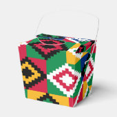 Kwanzaa African Geometric Print (3) Geschenkschachtel (Vorderseite)