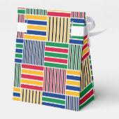 Kwanzaa African Geometric Print (6) Geschenkschachtel (Rückseite)