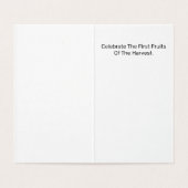 Kwanzaa American Holiday (Innenseite Aufgefaltet)