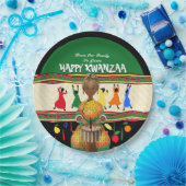 Kwanzaa American Holiday Pappteller (Party)