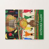 Kwanzaa American Holiday Puzzle (Horizontal)