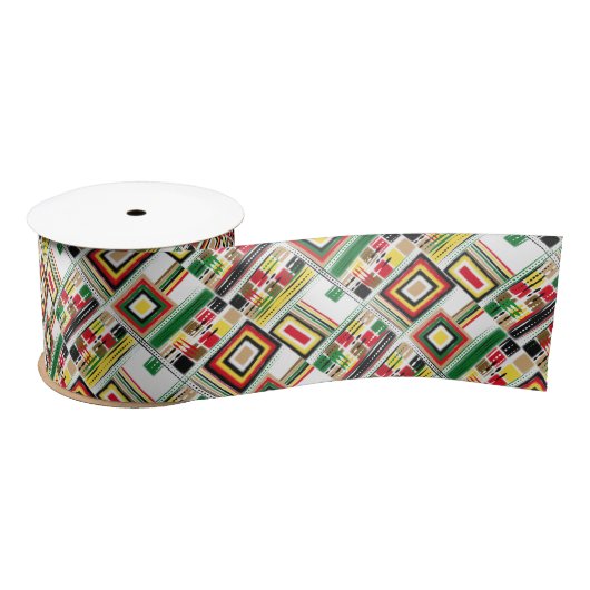 Kwanzaa American Holiday Satinband (Spule)