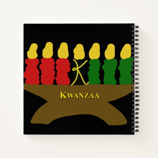 Kwanzaa Art Notizblock (Rückseite)