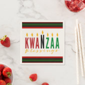 Kwanzaa Blessings | Kinara Serviette (Beispiel)