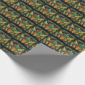 Kwanzaa Blessings Wrapping Paper Geschenkpapier (Ecke)
