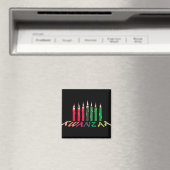 Kwanzaa Candles Magnet (In Situ (Geschirrspüler))