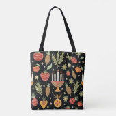 Kwanzaa-Celebration-Art Wird African Heritage Tasche (Rückseite)