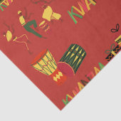 Kwanzaa Celebration Black History Wrapping Paper Seidenpapier (Detail)