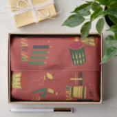 Kwanzaa Celebration Black History Wrapping Paper Seidenpapier (Geschenk)